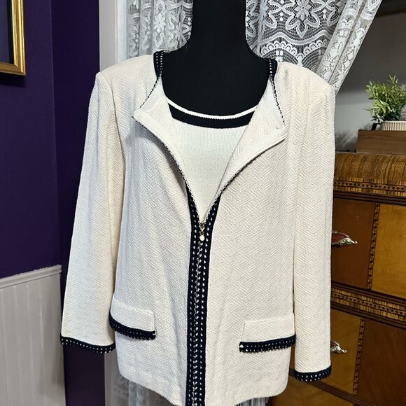 St. John Collection Jackets & Blazers - St. John Collection Jacket & Tank